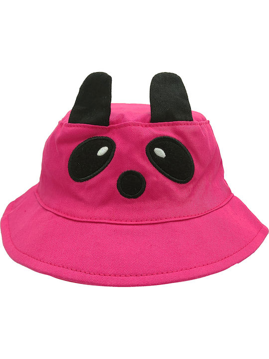 Gift-Me Kids' Hat Bucket Fabric Fuchsia