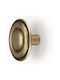 Emuca Antique Knob Furniture made of Metallic in Gold Color D33mm 9358655 1pcs