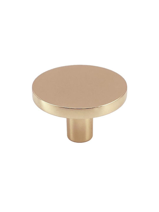 Viefe Buton Mobilier din Metal în Culoare Auriu Φ41mm 0168041Z07 1buc