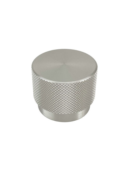 Viefe Buton Mobilier din Metal în Culoare Argintiu Φ38mm 0486038L24 1buc