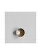 101 Copenhagen Hihat Mini Knopf Möbelgriff aus Metallisch in Kupfer Farbe Ø35mm 214061 1Stück