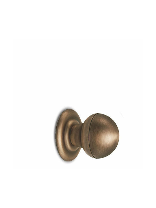 Convex Front Door Bronze Knob
