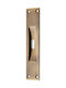 Zogometal Bronze Door Flush Handle with Key Hole 158mm 230