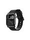 Nomad Horween Λουράκι Δερμάτινο Μαύρο (Apple Watch 38/40/41mmRealme Watch)