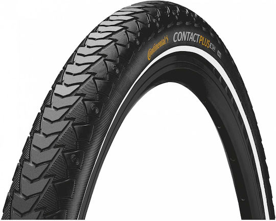 Continental Гума за велосипед Трекинг, Планина и Град Contact Plus Reflex 0101002 26" x 1.75" С тел