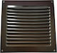 Fepre Vent Louver 15x15cm Square with Screen
