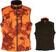 Pinewood Reversible Fleece Hunting Vest Vest Orange