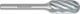 Karnasch Router Carbură pentru Metal \ Aluminiu \ Plastic 8mm x 20mm x 6mm