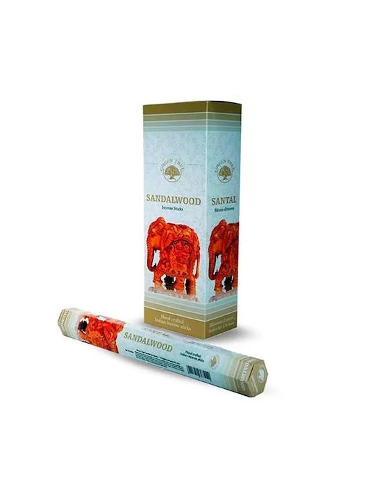 Green Tree Candle Company Bețișoare Parfumate cu Aromă Lemn de santal 0456 20buc