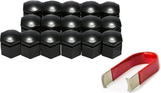 SCC Bolt Caps M17x17mm for Key No 17 16pcs
