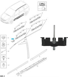 Opel Clips Din Plastic Pentru Mașină