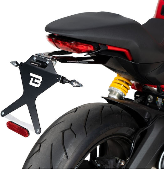 Barracuda Klappbar Motorrad-Kennzeichenhalterung