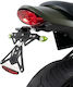Barracuda Foldable Motorcycle License Plate Holder