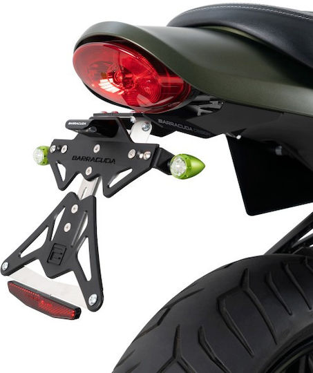 Barracuda Foldable Motorcycle License Plate Holder