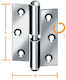 Vormann Metallic Furniture Hinge