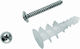 Lux Tools Ούπα Πλαστικό 14x32mm 4τμχ