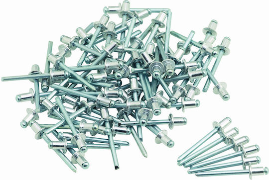 Lux Tools Πριτσίνια Αλουμινίου M5x8mm 100τμχ