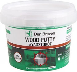 Bostik Den Braven Wood Putty Ready-Made / Water Black 200gr