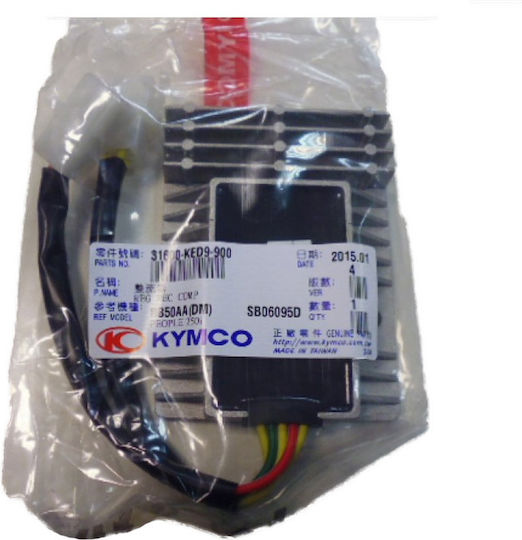 Kymco Regulator Rectifier Motocicletă pentru Kymco Xciting 300 - Emocionant 300 / Oameni 31600-KED9-910