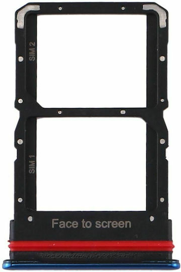 Sim Tray Μπλε για Xiaomi Mi 10 Lite