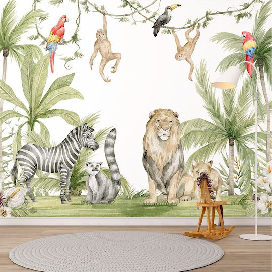 Caravelshop Embossed Kids Paper Wallpaper L250xH270cm