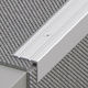 Alfer Aluminium Profil Aluminium für Treppen 100x2.5x2.5cm