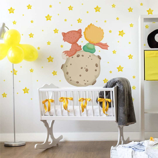 Caravelshop Autocolant Decorativ pentru Copii Perete 100x80buc