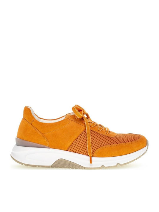 Gabor Γυναικεία Ανατομικά Sneakers Πορτοκαλί
