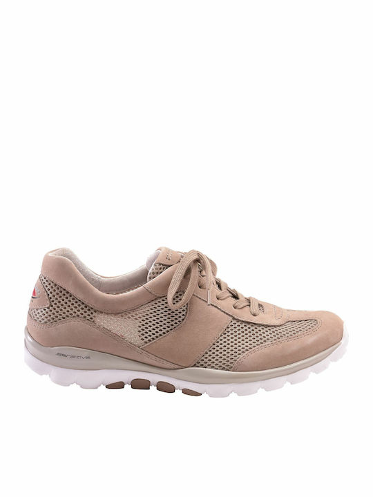 Gabor Damen Sneakers Beige
