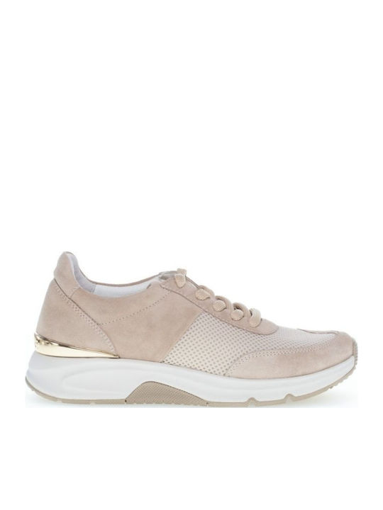 Gabor Γυναικεία Sneakers Μπεζ