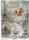 ITD Collection ITD 21x29cm Tissue paper Decoupage
