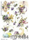 ITD Collection ITD 21x29cm Tissue paper Decoupage