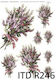 ITD Collection ITD 21x29cm Ριζόχαρτο Decoupage