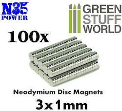 Green Stuff World Set Magnete Rund 0.09kg