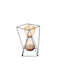 Atmosphera Glass Office Decorative Hourglass 16.5x22cm