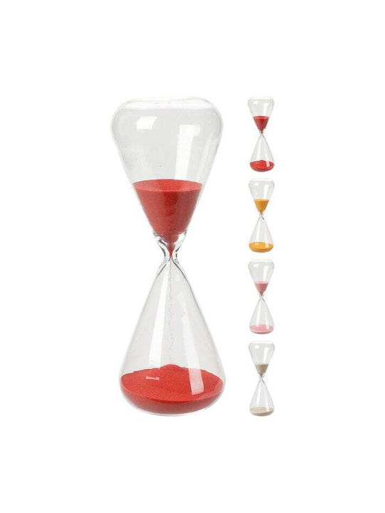 Koopman Glass Office Decorative Hourglass 9x24cm