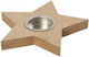 Art & Hobby Wooden Stars 1pcs
