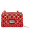 Monnalisa Kids Bag Shoulder Bag Red 19cmx7cmx15cmcm