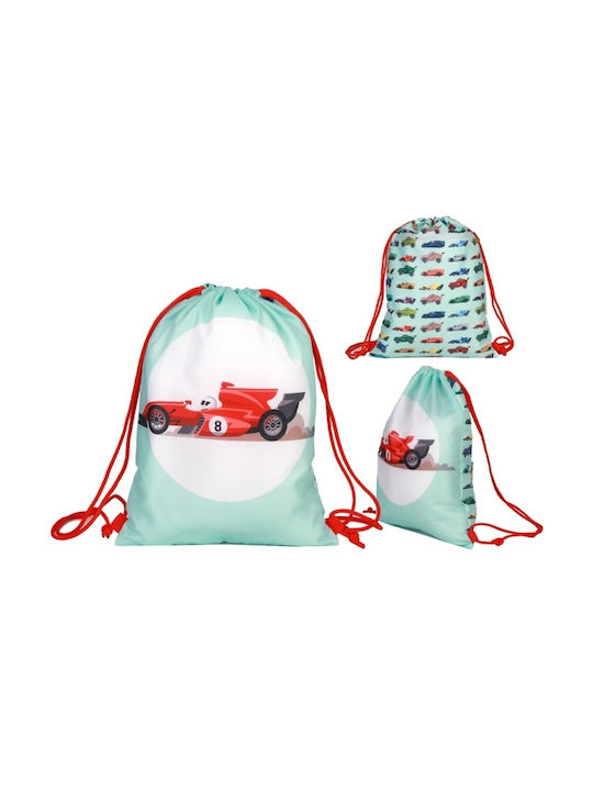 Total Gift Kinder Rucksack Beuteltasche Blau 32cmcm