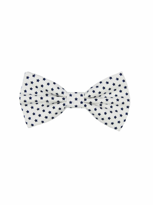 JFashion Kids' Fabric Bow Tie White