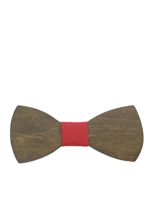 JFashion Baby Wooden Bow Tie Red
