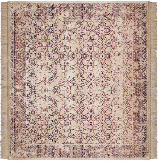 Contento Rund Untersetzer Kunststoff Beige 10.5cm 4Stück