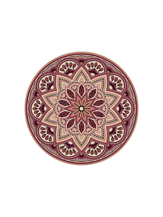 Contento Rund Untersetzer Kunststoff Mehrfarbig 10.5cm 4Stück