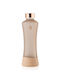Equa Ginger Glasflasche Wasser mit Schraubdeckel Gold 550ml