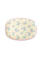Rice Servierplatte Oval Kunststoff Bunt 23x16cm 1Stück
