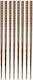 Bloomingville Chopsticks Ξύλινα Καφέ 8τμχ