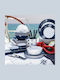 Marine Business Blue Porcelain Dinnerware Set 24pcs