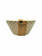 Dream House Wooden Salad Bowl Brown 24x24cm