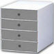 Ionia Desk Organizer 33x30x27cm Gray