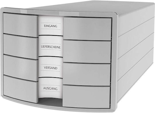 Han Schreibtischschublade 4 Positionen 28x36.7x23.5cm Gray